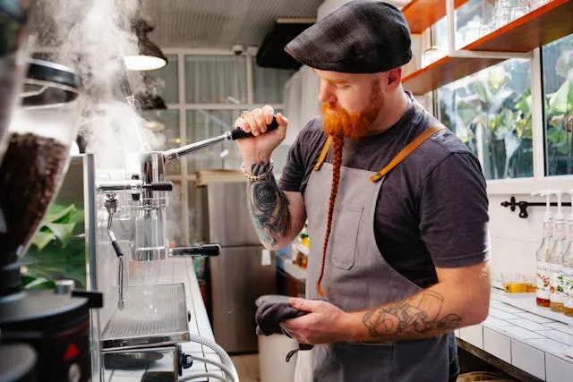 Barista at work – Originál